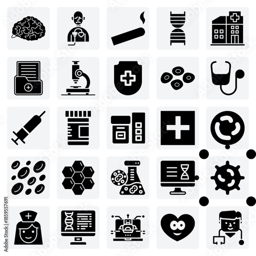 Medical Research And Disease Prevention – Dna Study, Microscope Analysis, And Health Protection For Scientific Presentations.