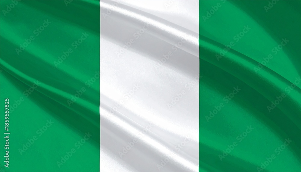 Obraz premium flag of Nigeria