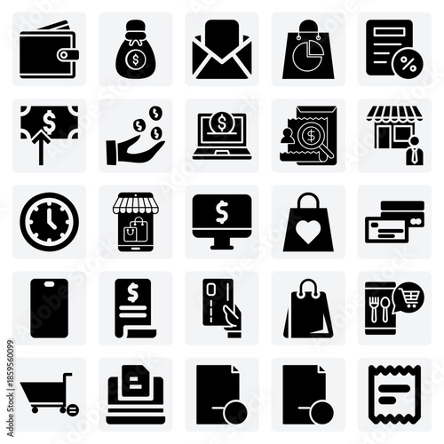 Business Finance And Accounting – Invoices, Tax Payments, And Money Bags For Corporate And Commercial Use.