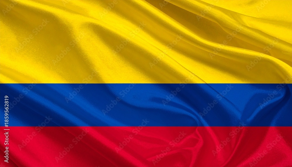 Fototapeta premium flag of Colombia