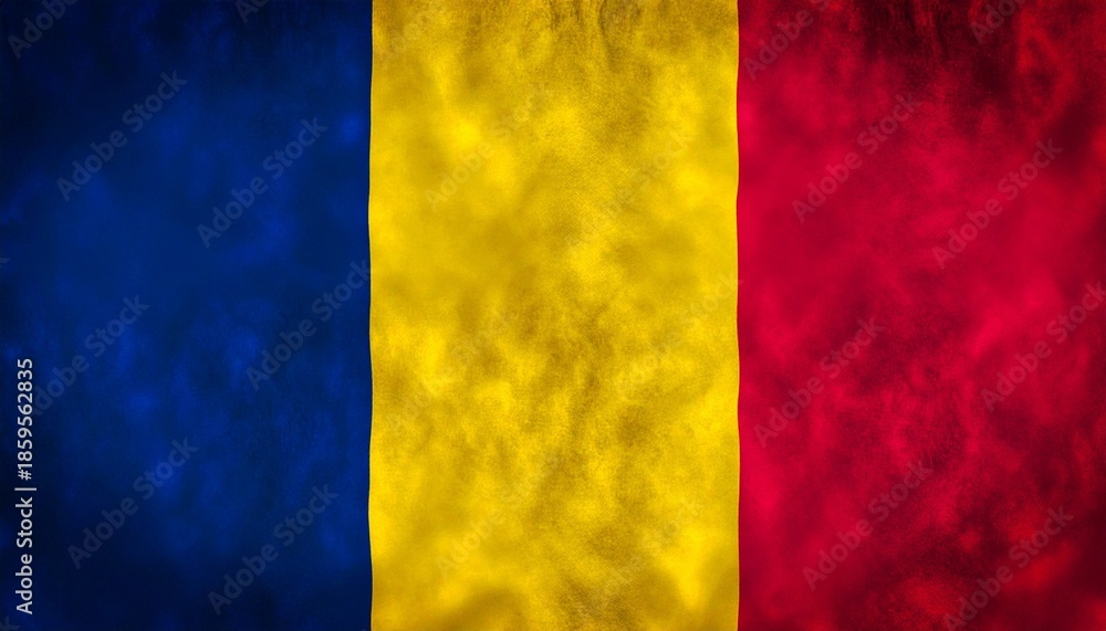 Fototapeta premium flag of Romania