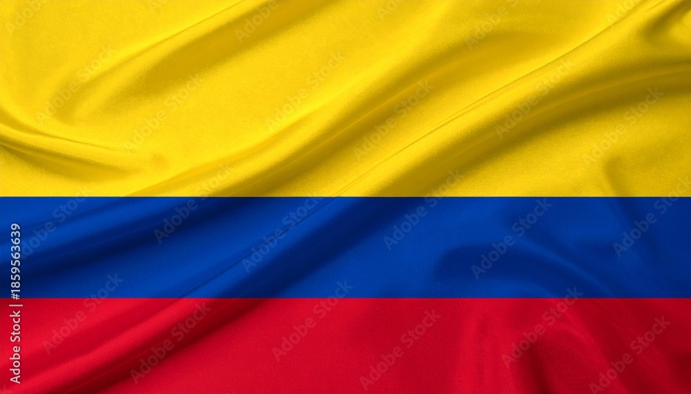 Fototapeta premium flag of Colombia