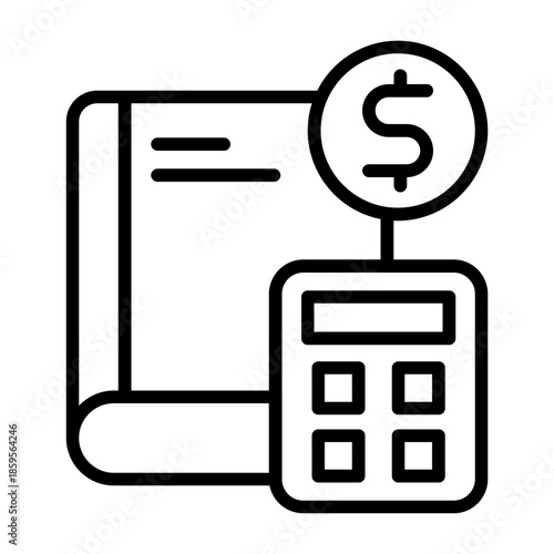 Bookkeeping Vector Icon