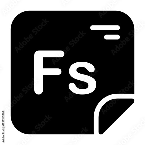 Fill & Sign Vector Icon