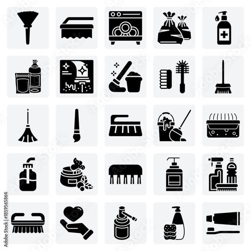 Diverse Cleaning Tools And Supplies – From Feather Dusters And Mops To Hand Sanitizers For Total Home Care.