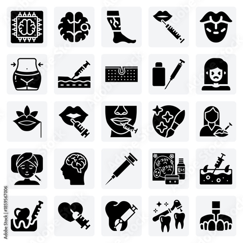 Concepts Of Modern Surgery – Neurosurgery, Skin Treatments, And Body Operations For Technology And Healthcare Content.