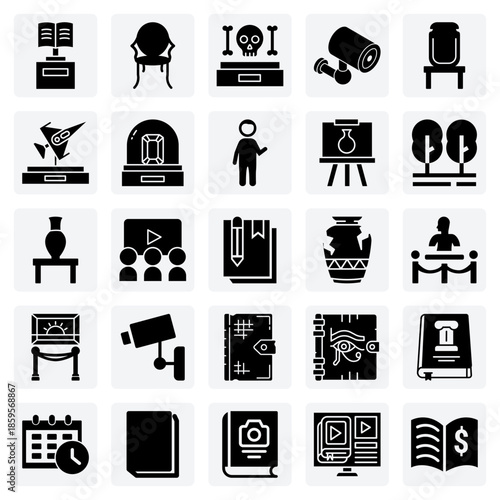 Museum Curation And Security – Displayed Artifacts, Cctv Surveillance, And Guided Information For Exhibition Design Projects.