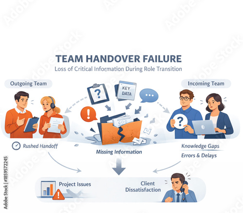 Team Handover Failure Scenario