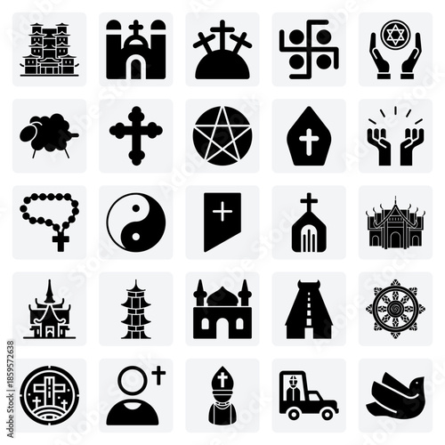 Comparative Religion And Faith Traditions – A Collection Representing Major World Beliefs, Practices, And Holy Sites.