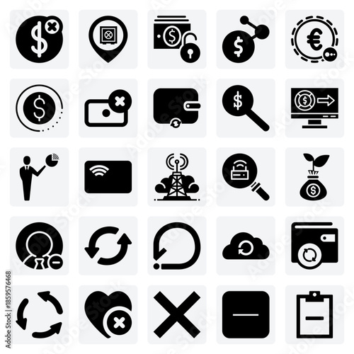 Fintech Application Ui Elements – Secure And Wireless Money Transfers, Payment Resets, And Loading States For Digital Wallets