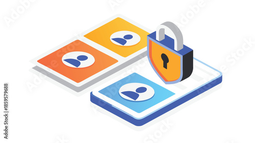 Secure user onboarding process with protected login credentials and encrypted data on mobile devices