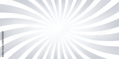 Ray sun light. Sunburst background. Radial circle line. Pattern starburst. Comic beam lines. Sun effect rays. Abstract firework. Concentration stripe. Cartoons lightning style. Vector illustration