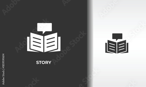 Story Vector, Icon Or Logo Sign Isolated Symbol Illustration