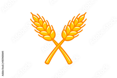 Golden Wheat Stalks