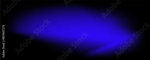 Dark Blue Gradient Abstract Background. Blurred Gradient with grain noise texture effect, elegant and futuristic good for wallpaper, copy space