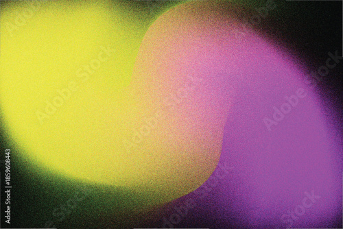 Abstract colorful gradient background with a soft grain texture