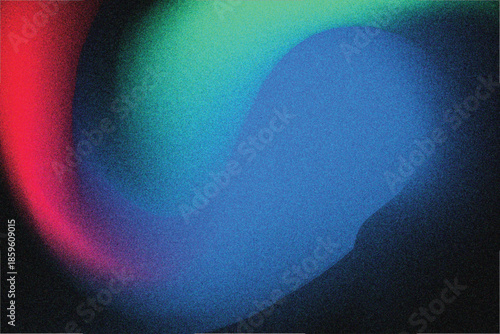 Abstract colorful gradient background with a soft grain texture