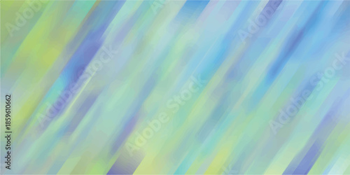 Soft Focus Abstract Background with Diagonal Streaks of Pastel Green, Blue, and Purple Hues for a Gentle and Serene Visual Effect