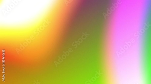 Multicolour Gradient Flow with Neon Glowing Backdrop and Flashes. Smooth transitions for dynamic webpage header/cover background