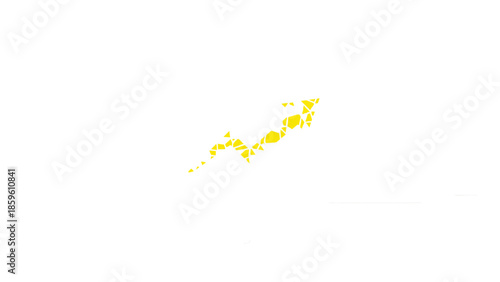 Hand pulling poverty eradiation arrow up from cracked ground symbolizing progress and success