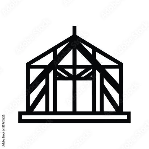 Steel Structure Industrial Background