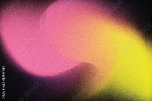 Abstract colorful gradient background with a soft grain texture