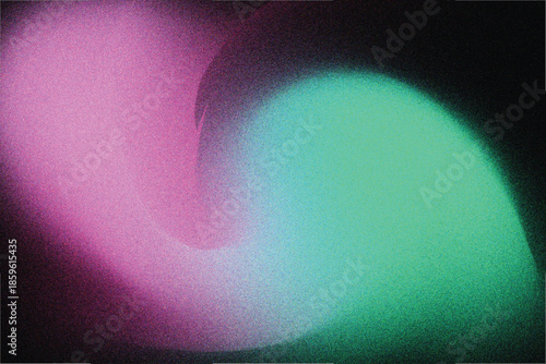 Abstract colorful gradient background with a soft grain texture