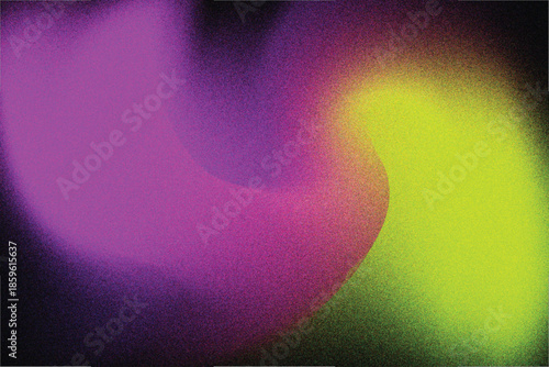 Abstract colorful gradient background with a soft grain texture
