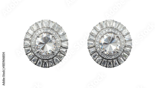 Sparkling Diamond Earrings for Luxury Fashion, Bridal, and Glamorous Event Styling