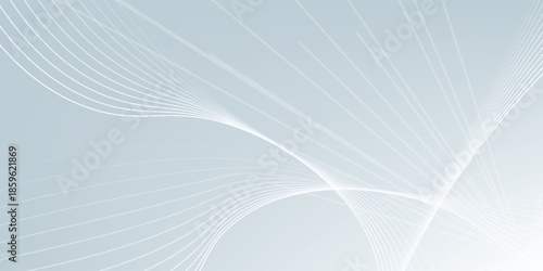 Abstract geometric white and gray color background. Vector, illustration.