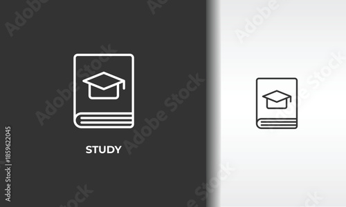 Study Vector, Icon Or Logo Sign Isolated Symbol Illustration