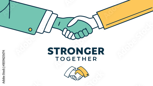 handshake icon vector illustration