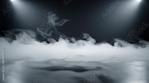 Wallpaper Mural Dramatic Lighting and Smoke Effects on Stage for Performance and Event Photography Torontodigital.ca