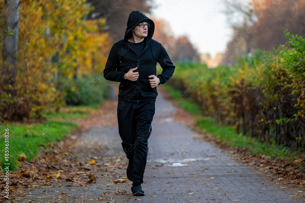 Фотография Running in the park.