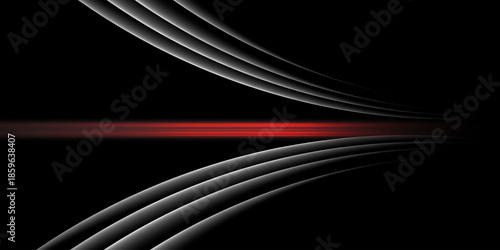  Gray and red speed abstract technology background