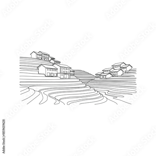 Abstract music background illustration featuring a treble clef and musical notes on a wave pattern with classical piano key elements in a black vector design