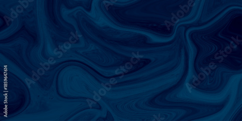 Marble rock texture blue ink pattern liquid swirl paint black dark that is Illustration background. abstract marble texture background design for your business or company. best for Phone Wallpaper .