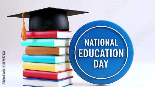 Celebrate National Education Day with Books and Cap