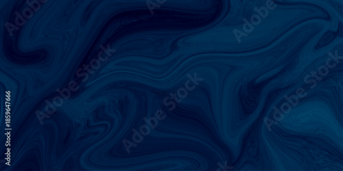 Marble rock texture blue ink pattern liquid swirl paint black dark that is Illustration background. abstract marble texture background design for your business or company. best for Phone Wallpaper .