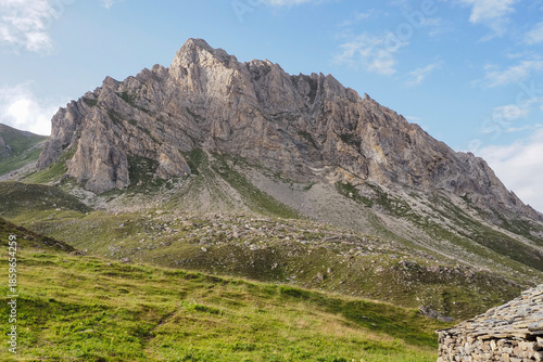 The Mont Blanc massif at the border of France, Italy, and Switzerland, showcasing Europe’s highest alpine landscape.