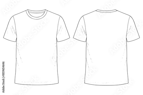 white t shirt,
T-Shirt Template Vector Illustration