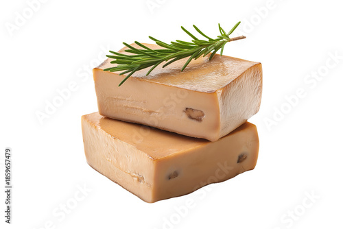 Luxury French Foie Gras Culinary Illustration Isolated on Transparent Background