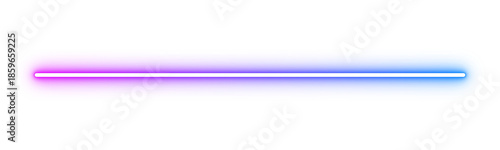 Foto Horizontal glowing line