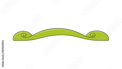 long low horizontal rolling meadows with soft cur for web and graphic design