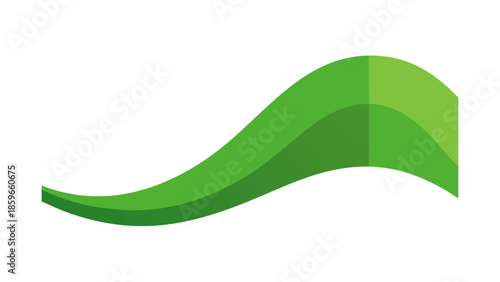 smooth continuous curve hill landscape for web and graphic design