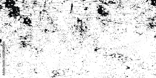 Black and white texture. Distressed grunge background. Abstract textured effect. Abstract noise. Small particles of debris and dust. Distressed uneven grunge texture.
