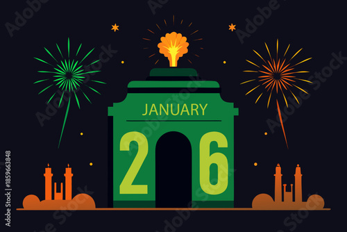 Republic day of india celebrations