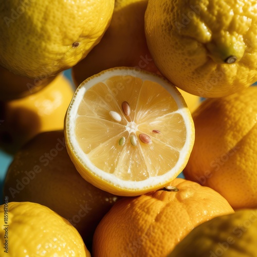 Surreal Lemon Photography with Dynamic Collision