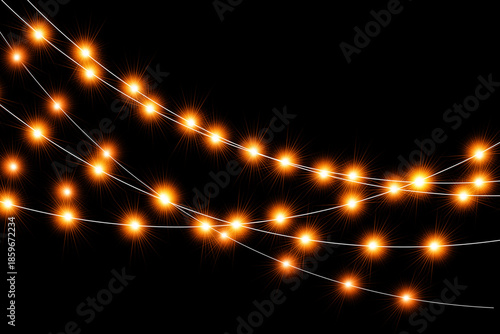 abstract glowing lights Background