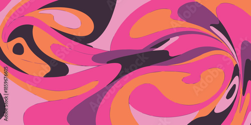 abstract modern art element for web header banner and layout